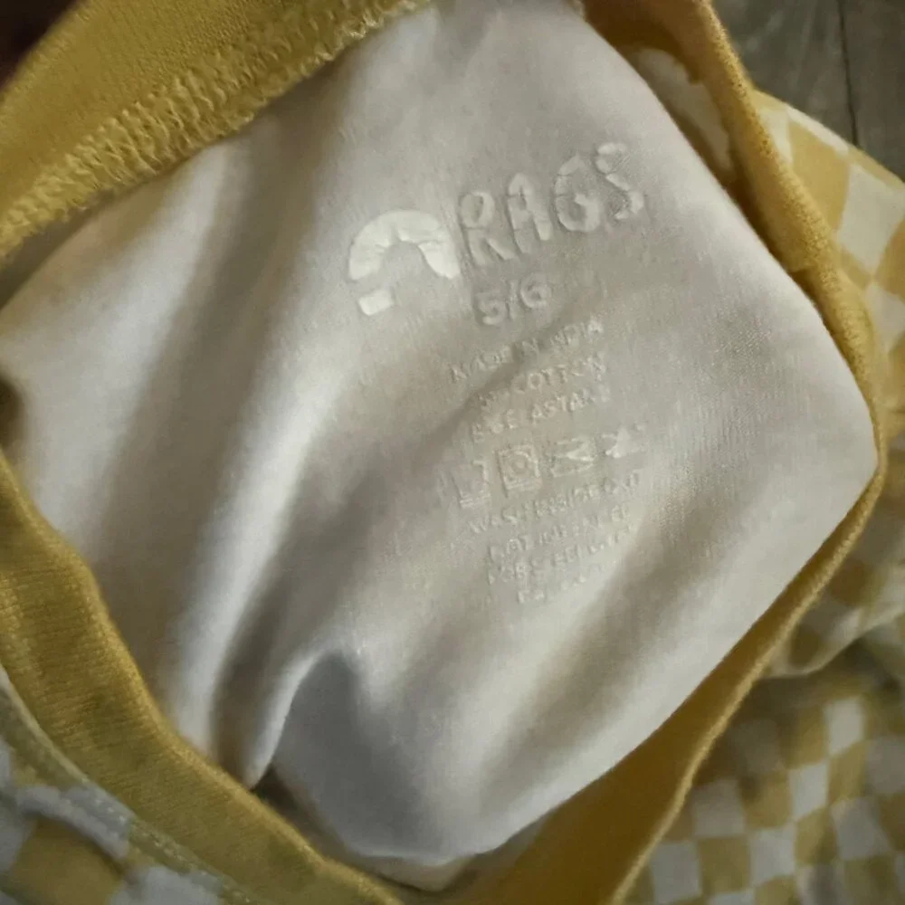 Checkered Rags tee - Picture 3 of 5